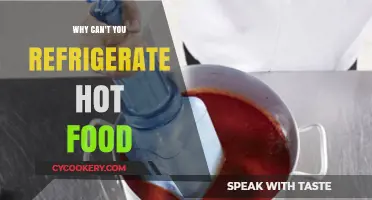 Cooling Hot Food Safely: Why Refrigerating Hot Dishes is a No-Go