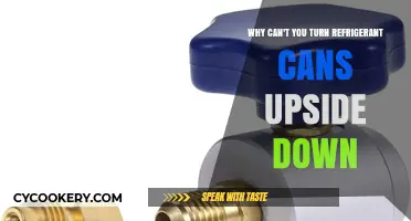 Why Turning Refrigerant Cans Upside Down is a Dangerous Mistake