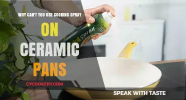 Cooking Spray and Ceramic Pans: A Bad Mix