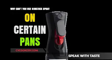 Nonstick Spray and Pans: A Bad Mix?