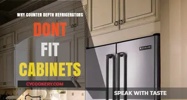 Counter Depth Fridges: Why They Often Don't Fit Standard Cabinets
