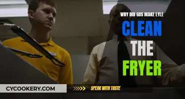 Gus's Unorthodox Lesson: Fryer Cleaning as Punishment