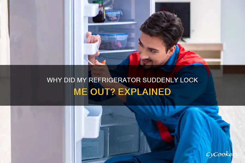 why did my refrigerator kick me out