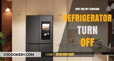 Why Did My Samsung Refrigerator Suddenly Turn Off? Troubleshooting Tips