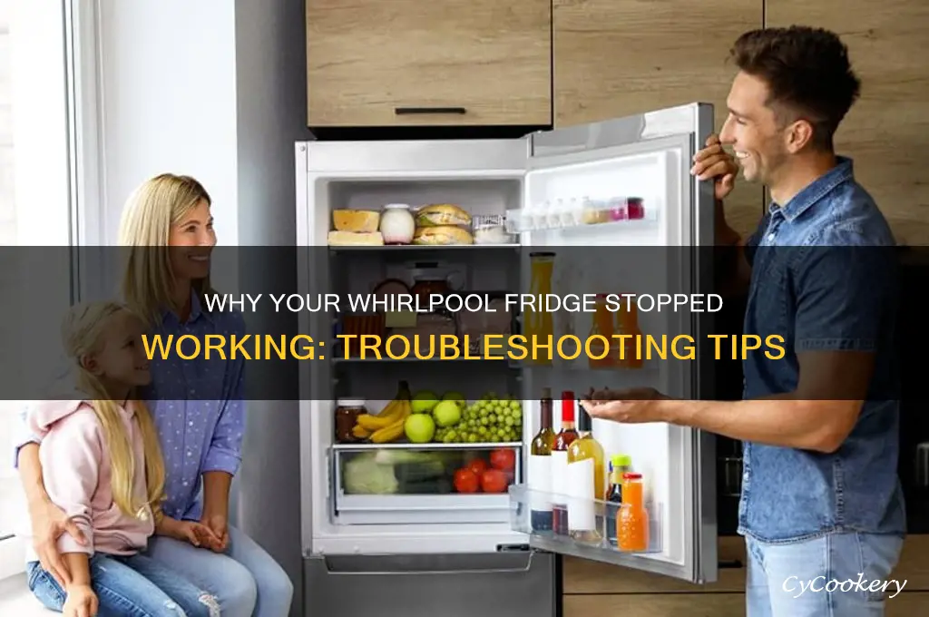 why did my whirlpool refrigerator stop working