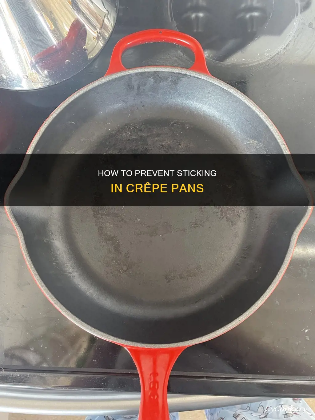 why do crussette pans sticking