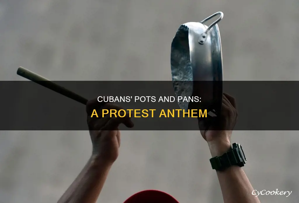 why do cubans bang pots and pans