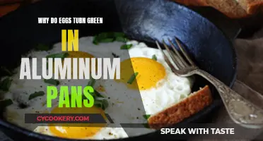 Eggs Turning Green: Aluminum Pans