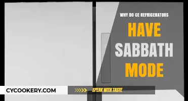 Understanding Sabbath Mode in GE Refrigerators: Purpose and Functionality
