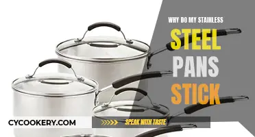 Stainless Steel Pans: Why Do They Stick?