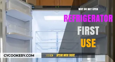 Avoid Opening Your New Refrigerator Immediately: Essential First-Use Tips