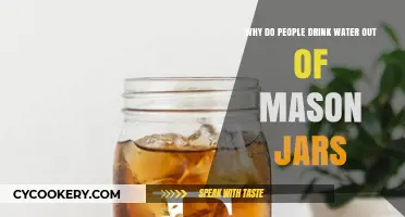 Why Mason Jars Are the Trendy Choice for Drinking Water