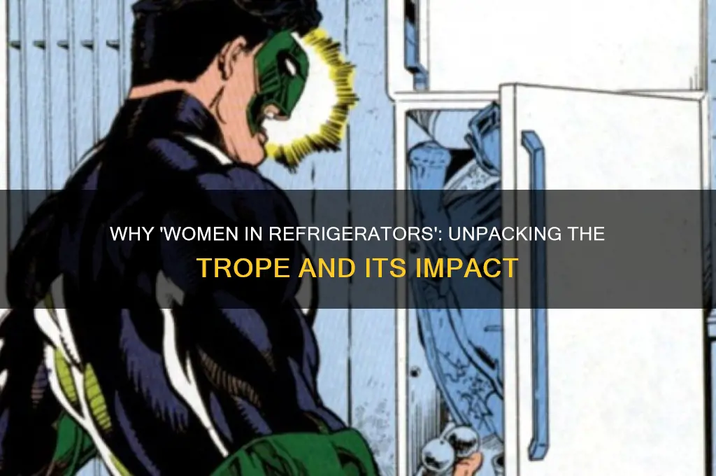 why do people hate women in refrigerators