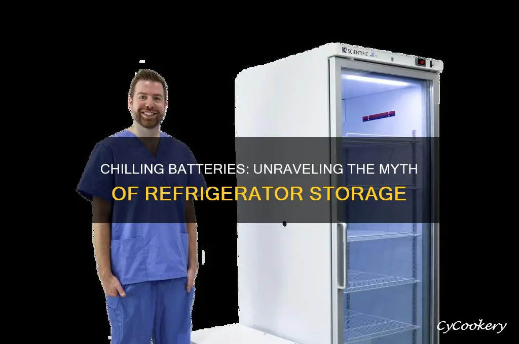 why do people put batteries in refrigerators
