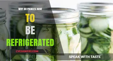 Why Pickles Need Refrigeration: Preserving Crunch and Flavor Safely