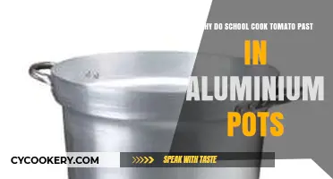 Tomato Paste in Aluminium Pots: A School Kitchen Mystery Unveiled