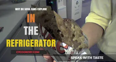 Why Soda Cans Explode in the Fridge: Science Explained