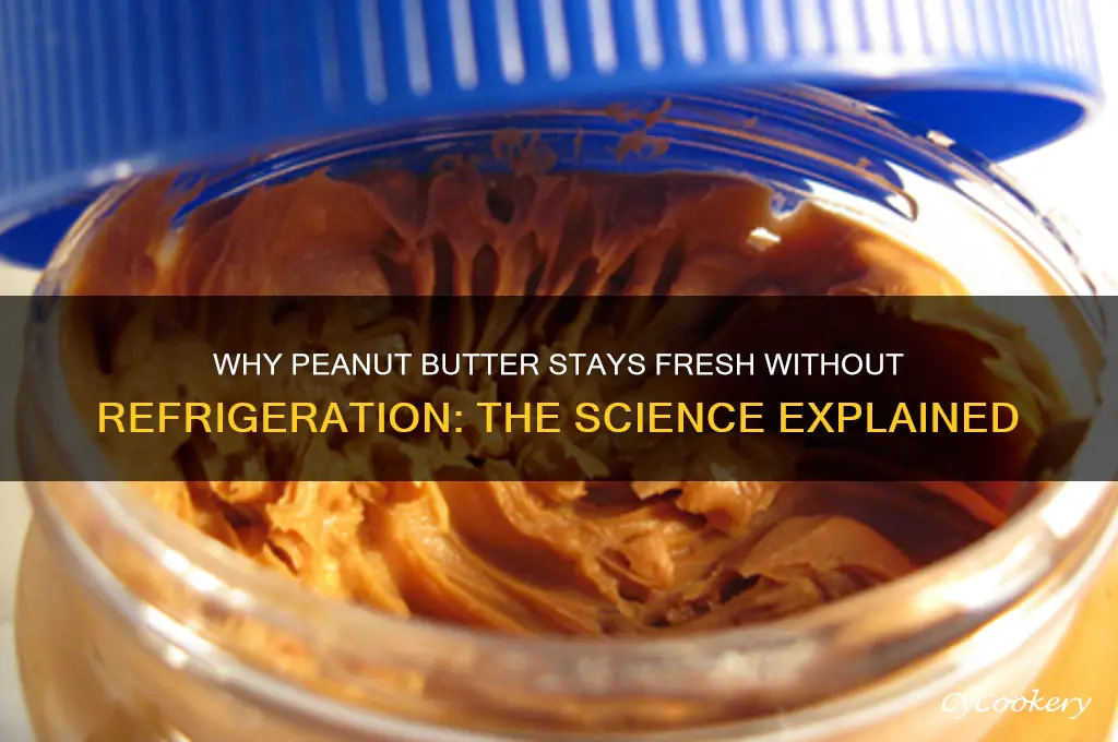 why do you not refrigerate peanut butter