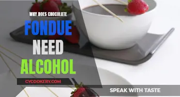 Chocolate Fondue's Alcoholic Secret: Science and Taste