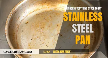 Stainless Steel Pans: Sticky Science