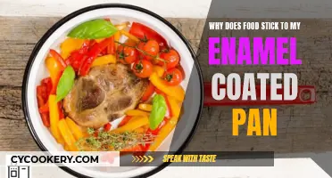 Enamel Pan Sticking: Why Food Adheres to Enamel Coating