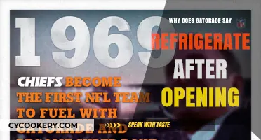 Why Gatorade Recommends Refrigeration After Opening: Science Explained