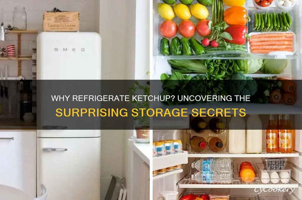 why does ketchup have to be refrigerated