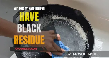 The Mystery of the Black Residue: Uncovering the Secrets of Your Cast Iron Pan