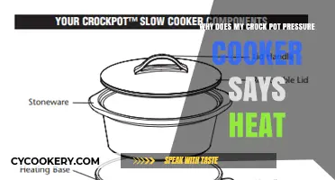 Why Your Crock-Pot Pressure Cooker Displays 'Heat' and How to Fix It