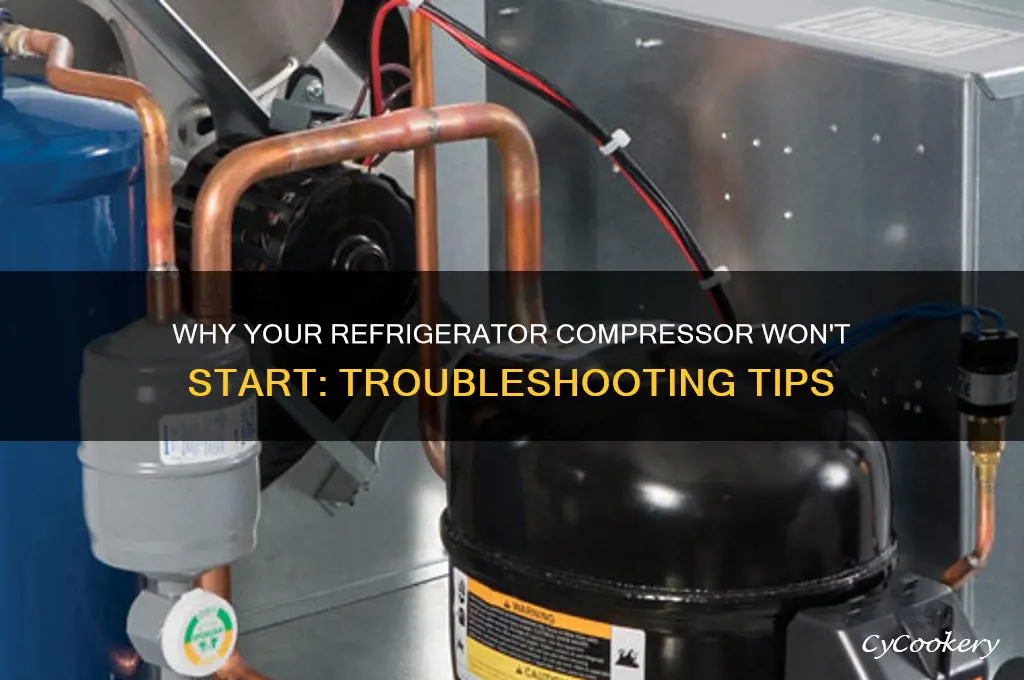 why does my refrigerator compressor not start