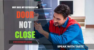 Why Your Refrigerator Door Won’t Close: Common Causes & Fixes