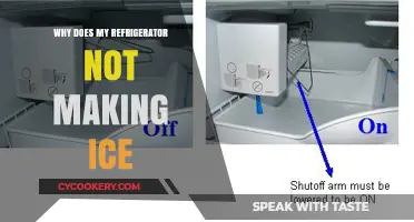 Why Your Refrigerator Isn't Making Ice: Troubleshooting Tips and Fixes