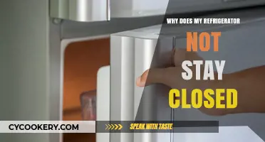 Refrigerator Door Won't Stay Closed? Common Causes and Quick Fixes