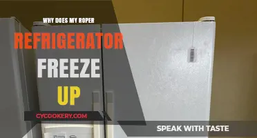 Why Does My Roper Refrigerator Freeze Up? Troubleshooting Tips