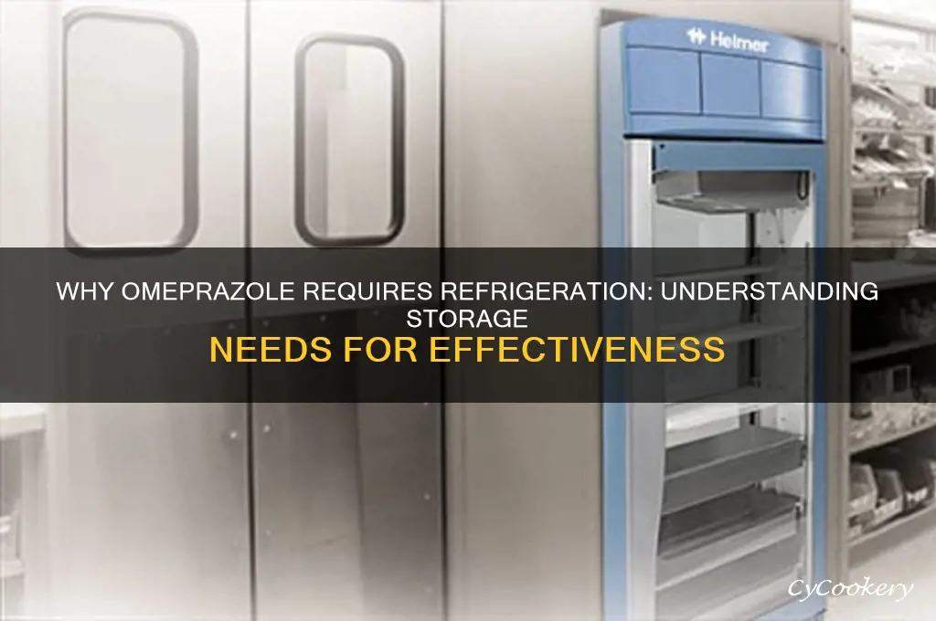 why does omeprazole have to be refrigerated