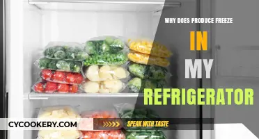 Why Your Produce Freezes in the Fridge: Causes and Solutions