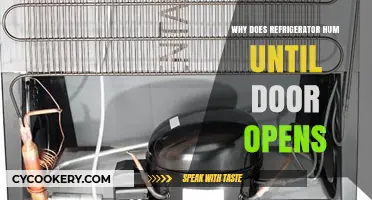 Why Refrigerators Hum Until You Open the Door: Explained
