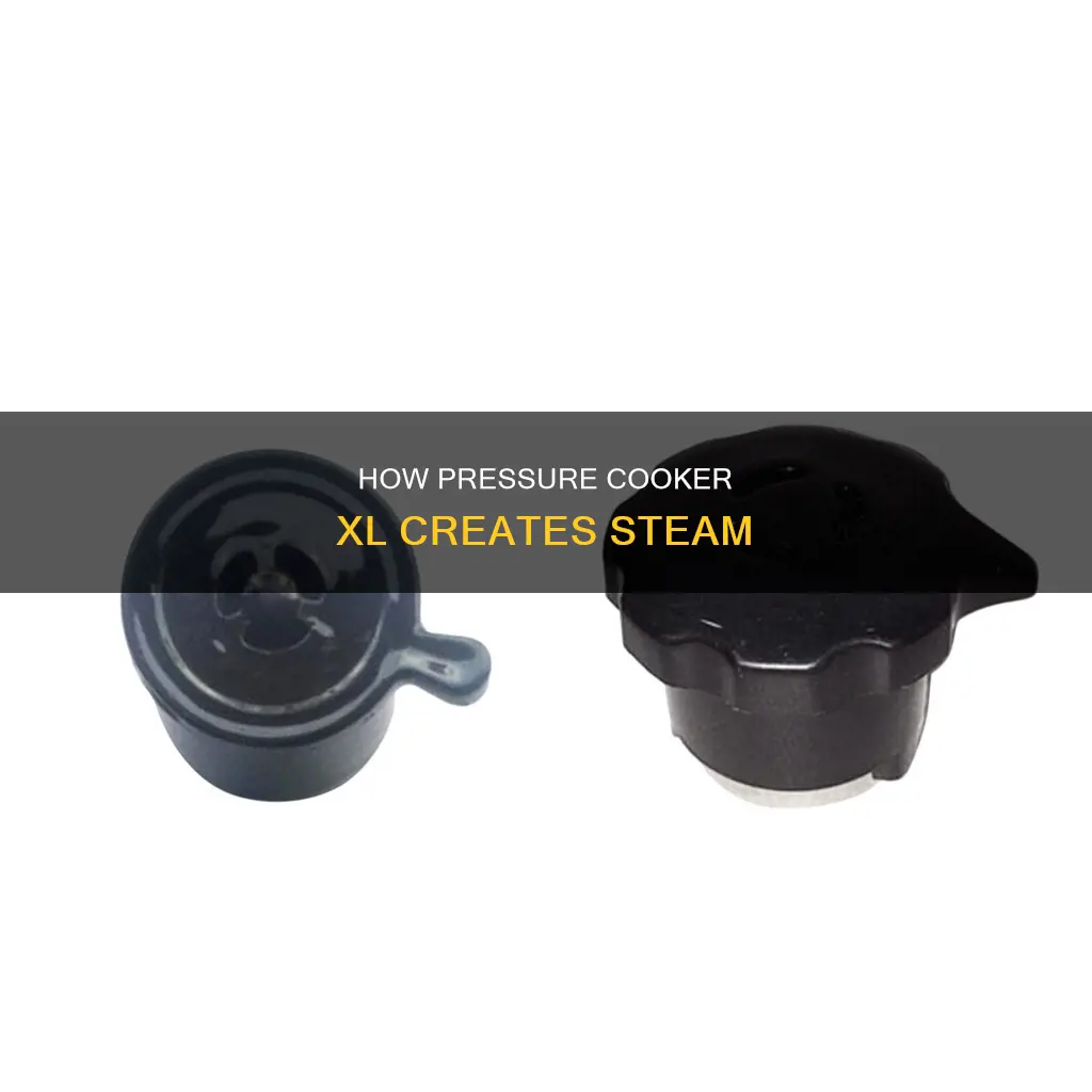 why does steam come out of pressure cooker xl