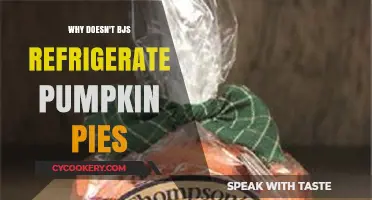 Why BJ's Pumpkin Pies Stay Unrefrigerated: The Surprising Reason