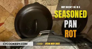 How Seasoned Pans Keep Oil Fresh