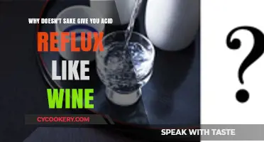 Sake vs. Wine: Why Sake Avoids Acid Reflux Issues