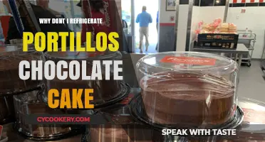 Should You Refrigerate Portillo's Chocolate Cake? A Storage Guide