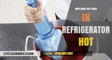 Avoid Hot Food in the Fridge: Why Cooling First is Essential
