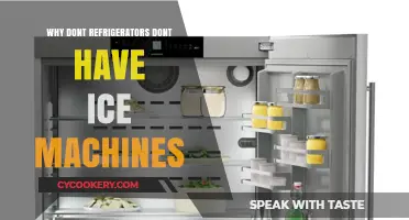 Why Most Refrigerators Lack Built-In Ice Machines: Exploring the Reasons