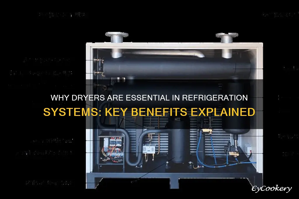 why dryer is used in refrigeration system