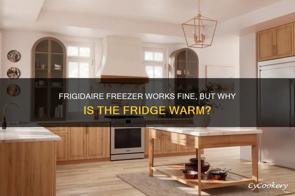 why frigidaire freezer cold but refrigerator not