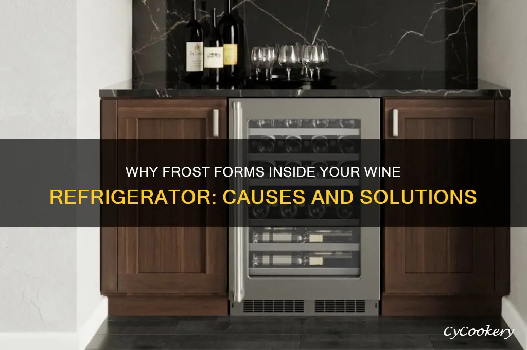 why frost on inside of wine refrigerator