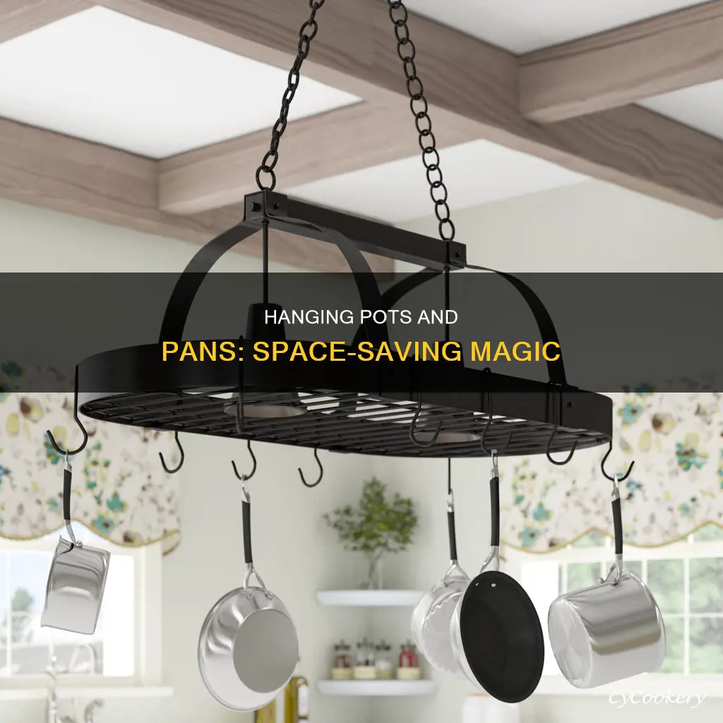 why hang pots and pans