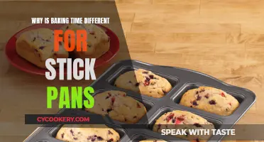 Baking Time: Stick Pans' Unique Heat Absorption