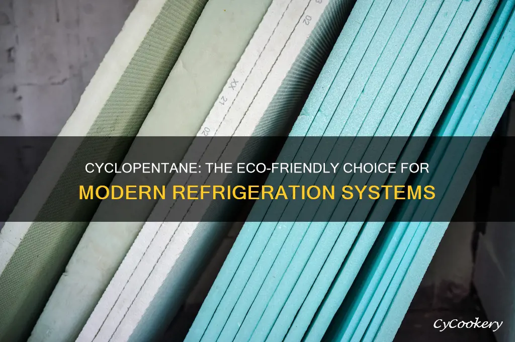 why is cyclopentane used as a refrigerant